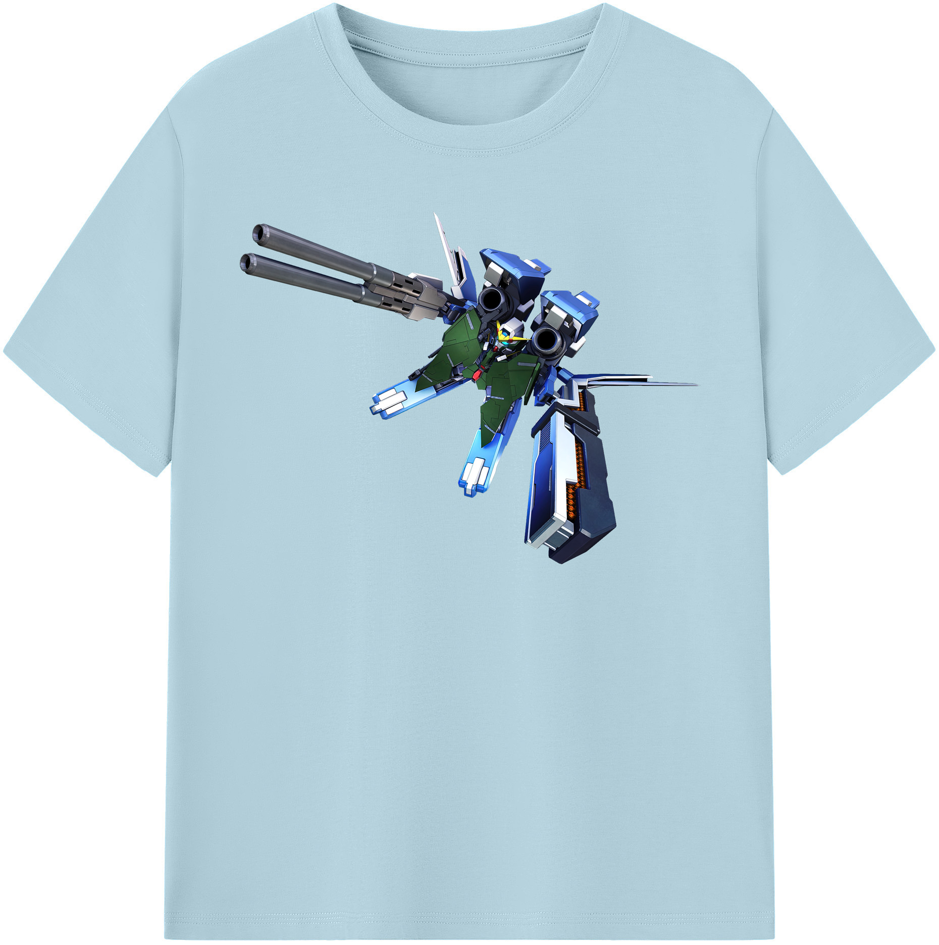 （画像用） 機動戦士ガンダム Mobile Suit Gundam 綿100％半袖Tシャツ（フロントプリント）